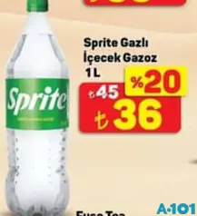 SPRİTE GAZLI İÇECEK GAZOZ 1 L SPRİTE GAZLI İÇECEK GAZOZ 1 L